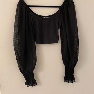 Urban Outfitters Cropped Long Sleeve